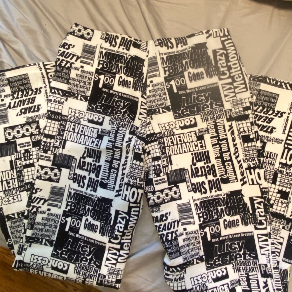 Fun pants from Urban Outfitters! Size medium (stretchy material)